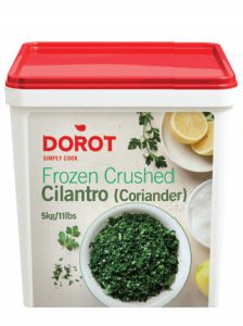 gehackter Koriander 1 kg tiefgefroren